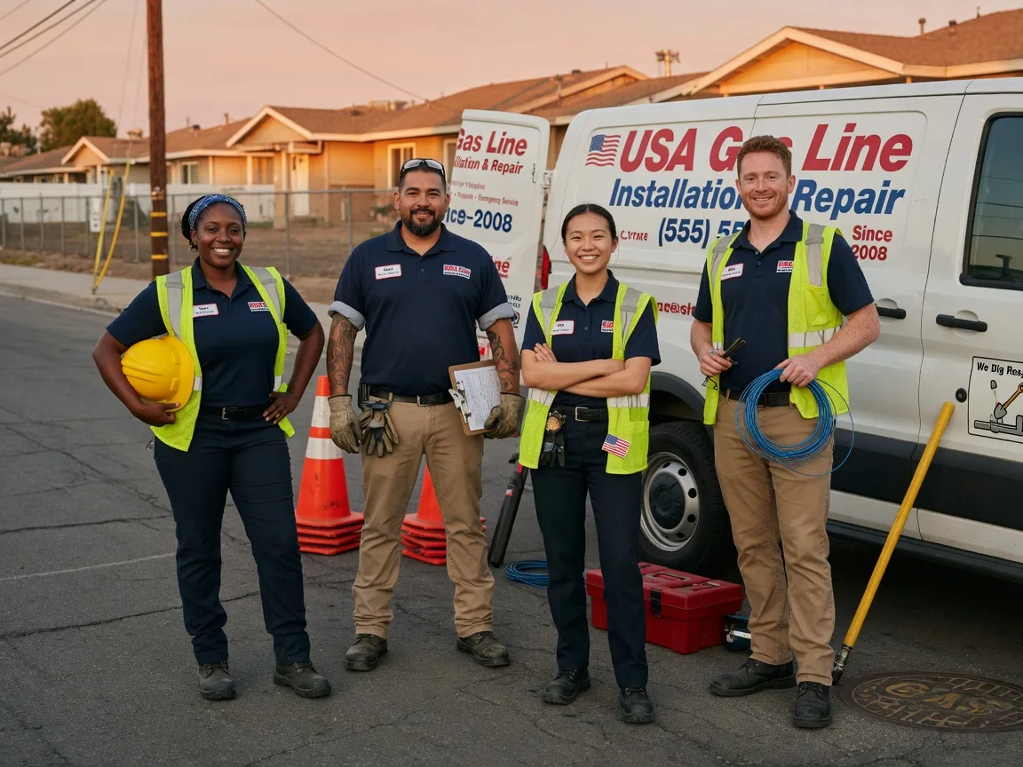 Gas Line Installation company in Portsmouth, IA
